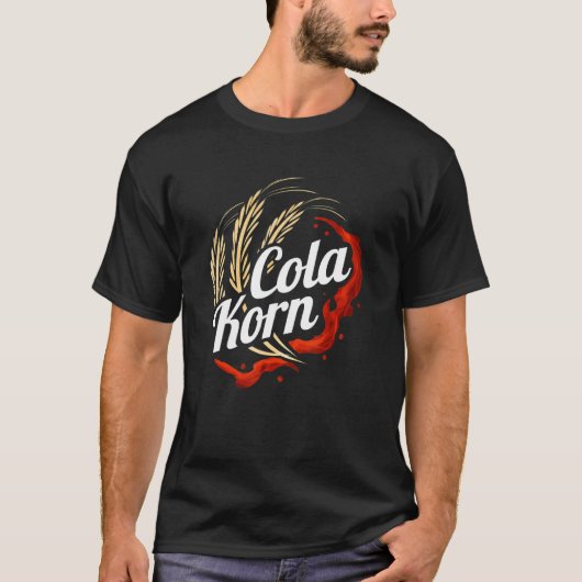 Cola Korn Grain Cola T-shirt (Voorkant)
