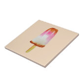 Cola popsicle schattige Summertime waterverf kunst Tegeltje (Zijkant)