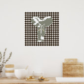 Cola Safari Dot met Pop Art Elephant Poster (Keuken)