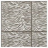 Cola Safari Zebra Stof (Swatch)