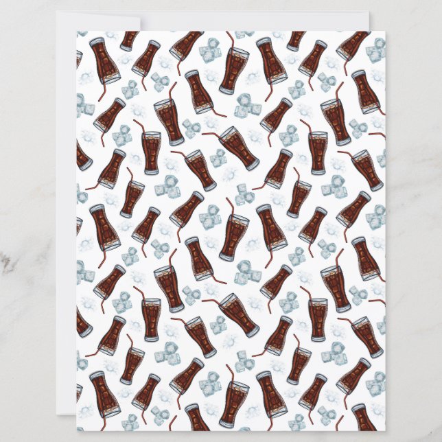 Cola Scrapbook Paper (Voorkant)