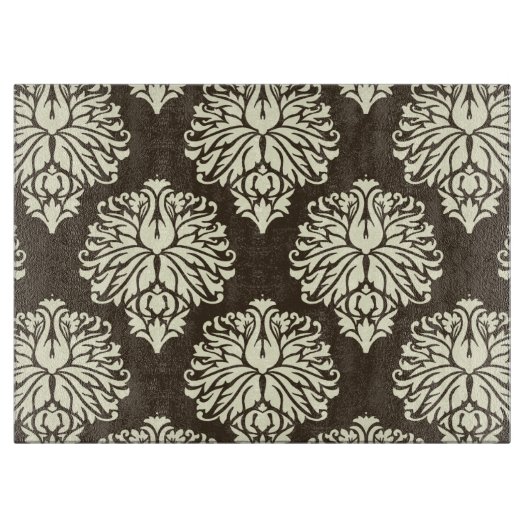 Cola Southern Cottage Damask Snijplank (Voorkant)