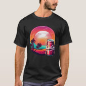 Cola Synthwave 80s Retrowave esthetisch T-shirt (Voorkant)