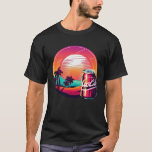 Cola Synthwave 80s Retrowave esthetisch T-shirt