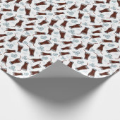 cola wrapping paper cadeaupapier (Hoek)