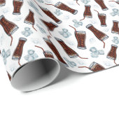 cola wrapping paper cadeaupapier (Rol Hoek)