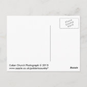 Colan Church bij Newquay Cornwall Engeland Briefkaart (Achterkant)