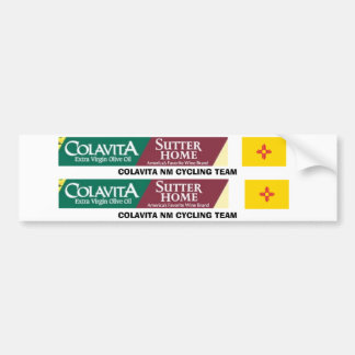 Colavita NM-sticker bovenaan Bumpersticker