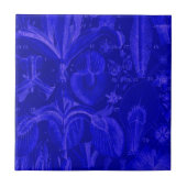 Colbalt Blue Tile Tegeltje (Voorkant)