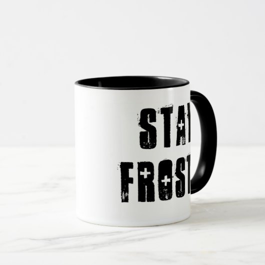 Colbert Says ~ Blijf bevriend Mok (Voorkant rechts)