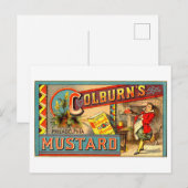  Colburn's Philadelphia Mustard Briefkaart (Voorkant / Achterkant)