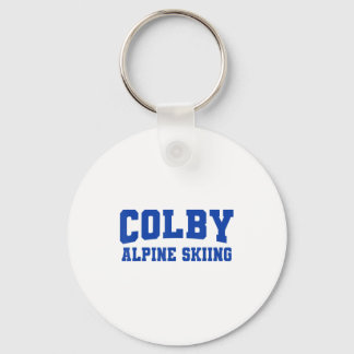 Colby college alpineski kleding sportfan  sleutelhanger