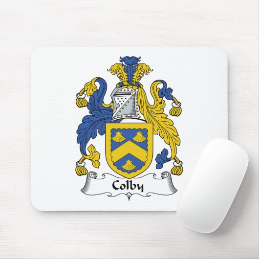 Colby Family Crest Muismat (Met muis)