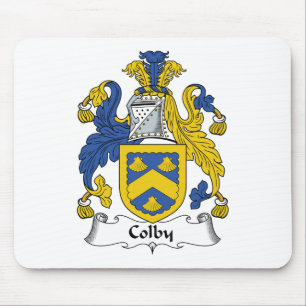 Colby Family Crest Muismat