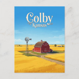 Colby Kansas Briefkaart