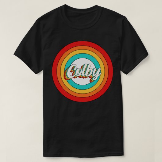 Colby Naam Shirt  Colby Circle (Design voorkant)