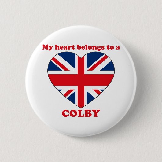 Colby Ronde Button 5,7 Cm (Voorkant)