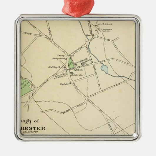 Colchester, Baltic Metalen Ornament (Voorkant)