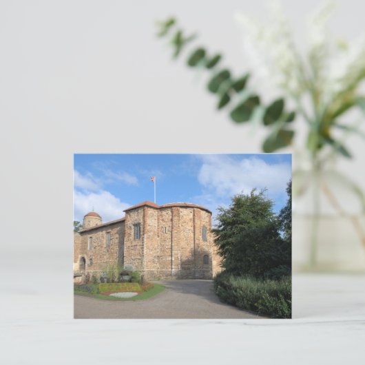 Colchester Castle Briefkaart (Staand voorkant)