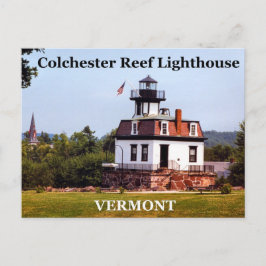 Colchester Reef Lighthouse, Vermont Briefkaart