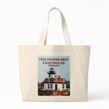 Colchester Reef Lighthouse, Vermont Canvas tas