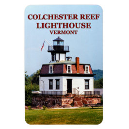 Colchester Reef Lighthouse, Vermont Flexi Magnet Magneet