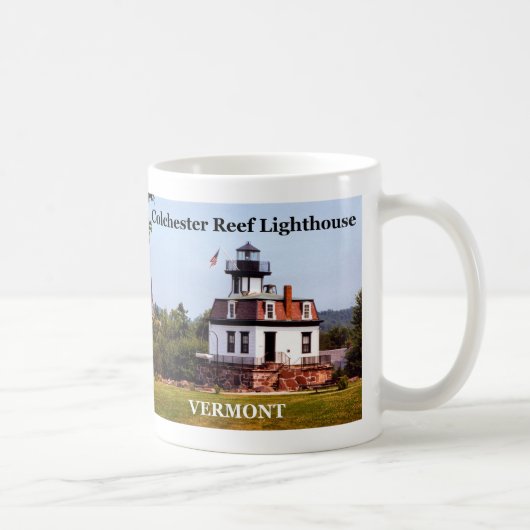 Colchester Reef Lighthouse, Vermont Mok (Rechts)