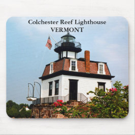 Colchester Reef Lighthouse, Vermont Mousepad Muismat