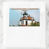 Colchester Reef Lighthouse, Vermont Stickers (Tas)