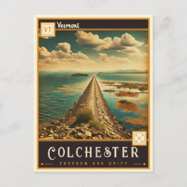 Colchester, Vermont | Oude ansichtkaart Briefkaart