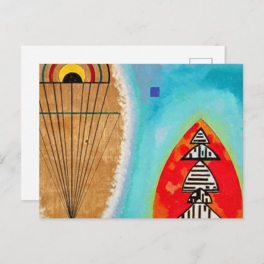 Cold, 1929 by Wassily Kandinsky Briefkaart (Voorkant / Achterkant)