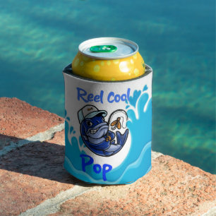 Cold Beer Funny Novelty Gift Joke Reel Cool Pop Ca Blikjeskoeler