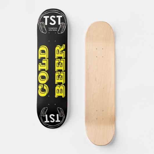 COLD BEER Skateboard (Voorkant)