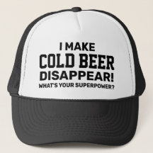 Cold Beer Trucker Hat (Pas het aan!)