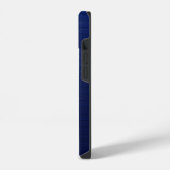 Cold Blue Mesh iPhone Hoesje (Linkerkant)