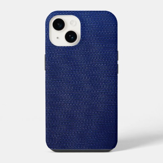Cold Blue Mesh iPhone Hoesje (Achterkant)