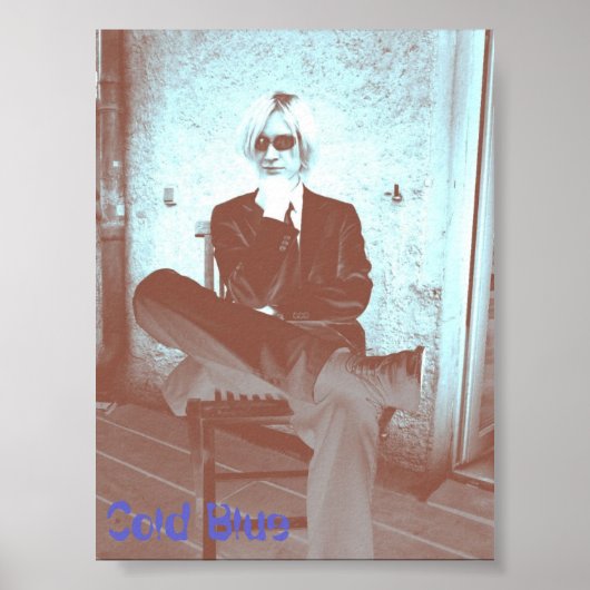 Cold Blue Poster - Jimmy (Voorkant)