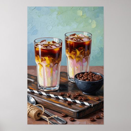 Cold Brew Coffee Wall Art Poster (Voorkant)