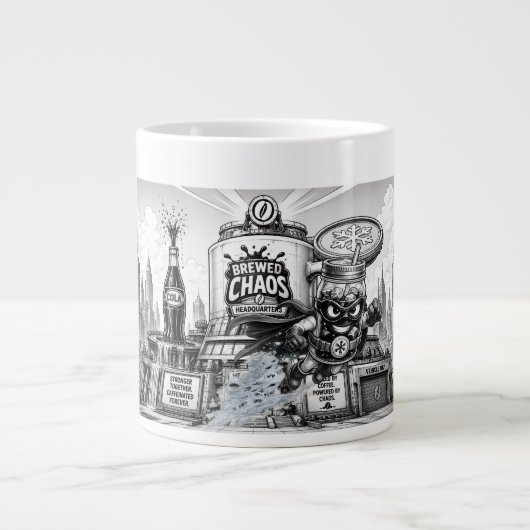 Cold Brew Cruiser: Chillen Grote Koffiekop (Voorkant)