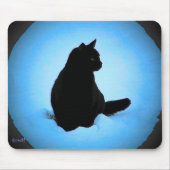 Cold Cat door djoneill Muismat (Voorkant)