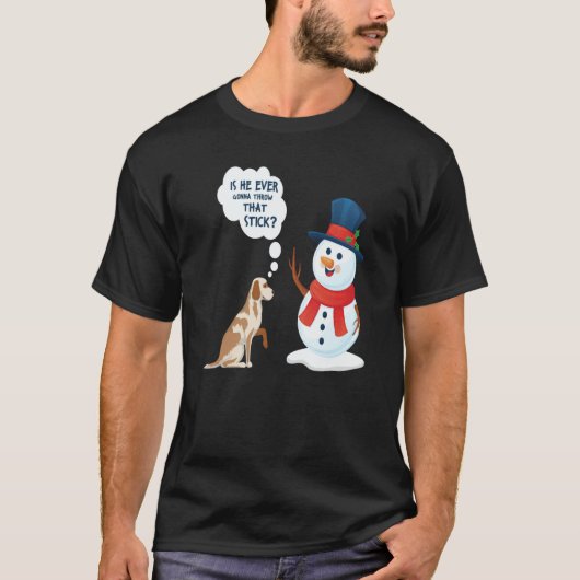 cold cold snow ice snowman snowball cold winter  1 t-shirt (Voorkant)