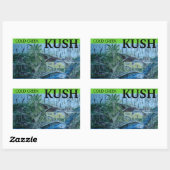 COLD CREEK KUSH RECHTHOEKIGE STICKER (Vel)