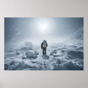 Cold Extreme Challenge Buitenavontuur Verkennen Poster