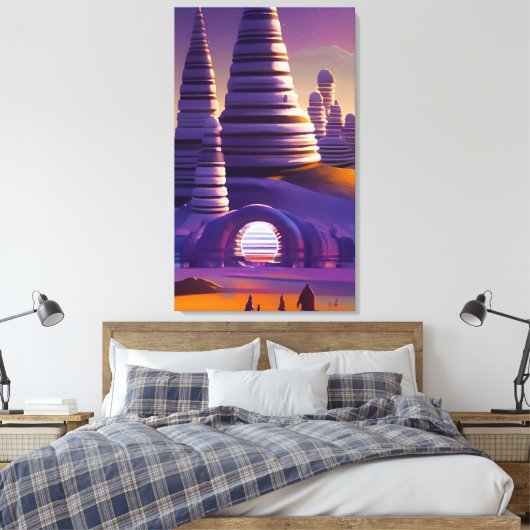 Cold Fusion Dreamer Canvas Afdruk (Insitu (Slaapkamer))