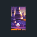 Cold Fusion Dreamer Canvas Afdruk<br><div class="desc">Cold Fusion Dreamer.  2024,  Ken Gage.  Digital art: pop surrealism.</div>