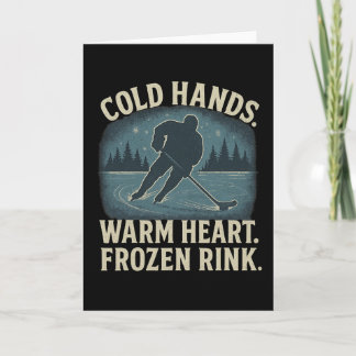 Cold Hands Warm Heart Frozen Rink – Ice Hockey Win Kaart