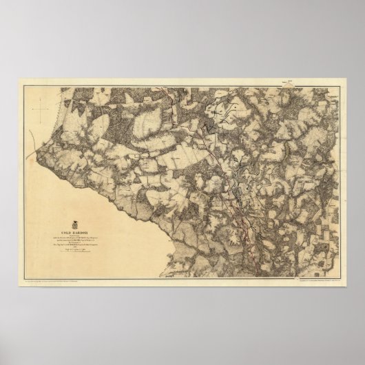 Cold Harbour, Virginia Poster (Voorkant)
