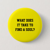 Cold Hard World Lyric Button (Voorkant)