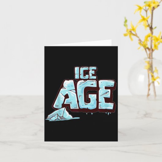 Cold Ice Age Season Costume For Kids And Adults  Kaart (Gele Bloem)
