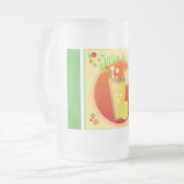Cold Juice Beverage Green Frosted Mok (Voorkant links)